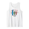 Hilarious He did it Wasco Crayons Chalks kindergarten Tank Top