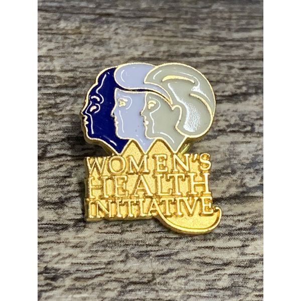 WOMENS HEALTH INITIATIVE Enamel Lapel Pin