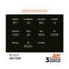 AK Interactive 3rd Gen Acrylic Black 17ml