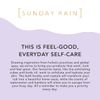 Sunday Rain Sleep Easy Polishing Body Scrub for Dry Skin, Calming Lavender Scent, Vegan and Cruelty-Free, 265g