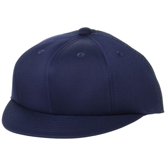 Mizuno 52BA80914 High School Baseball Boys League Octagonal Cap (Mesh Back), Navy