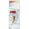 MD USA Seamless Toe-Wave-In Mesh Diabetic Ankle Socks, White, Large