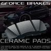 Front & Rear 8 Ceramic Pads for 2011-2015 Nissan Quest