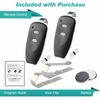 2 For Marantec M3-2312 315 MHz Two Button Remote Garage Door Opener Program Pin