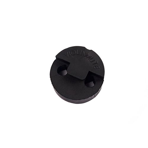 Rubber Violin Mute Professional Violin Fittings Violin Sourdine Tools (Black)