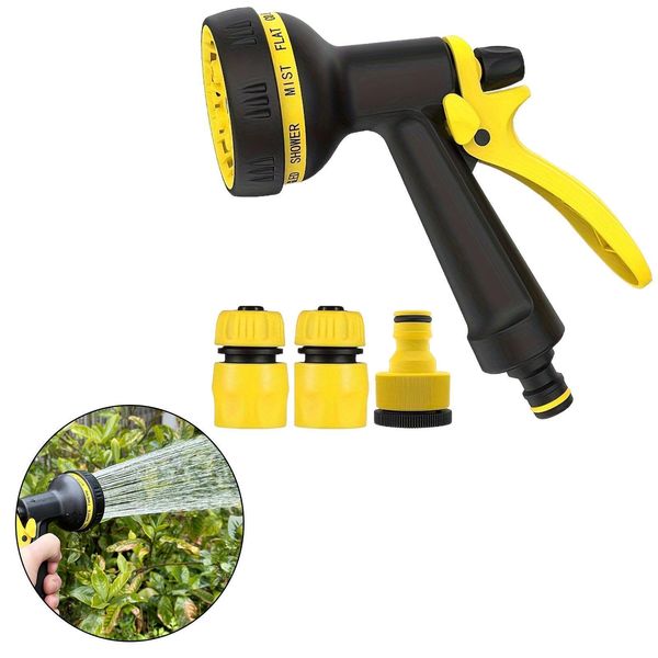 Garden Water Hose Nozzle Attachment for Showering Pet Watering Plants Garden