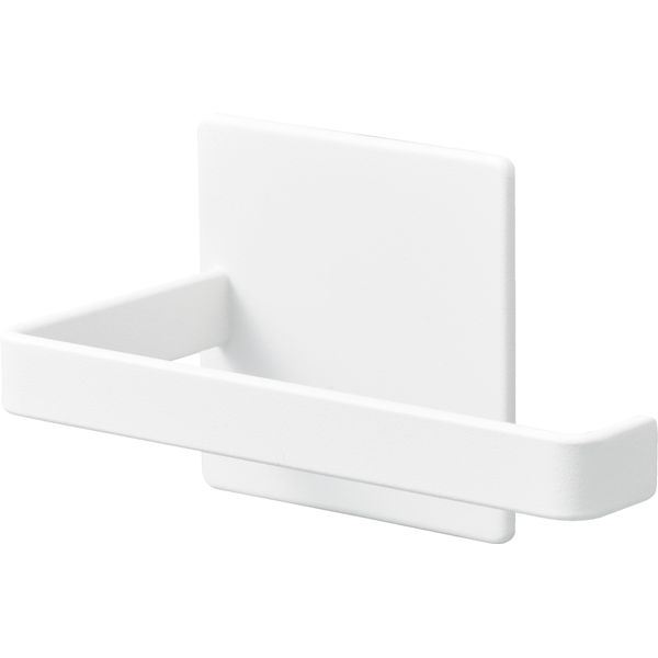 Yamazaki 2111 Magnetic Toilet Paper Holder, White, Approx. W 5.5 x D 2.8 x H 3.0 inches (14 x 7.2 x 7.5 cm), Tower, Pet Supplies, Paper Dispenser, Easy Setting