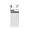 Moses Fitted Sheets (2 Pieces in a Pack, White) - 6297