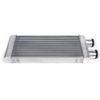 3" Universal Polished Intercooler Same Single Side Inlet & Outlet Aluminum