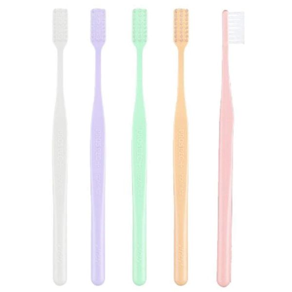 Prospec Toothbrush Plus Compact 10 Pieces (U (Ultra Soft), Random