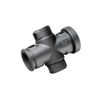 Conduit External Hinged X-Piece Size 12 x 8mm (3 Pcs)
