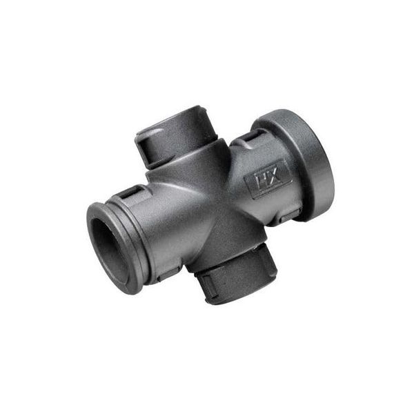 Conduit External Hinged X-Piece Size 12 x 8mm (3 Pcs)