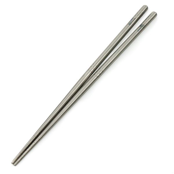 TITECOUGO Lightweight Titanium Chopsticks Eco-friendly Portable Camping Flatware