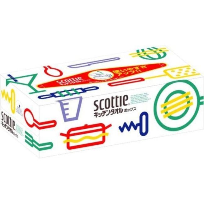 (Bulk) Nippon Paper and dyslexia Scotty Kitchen Towel Box [Set of 50]