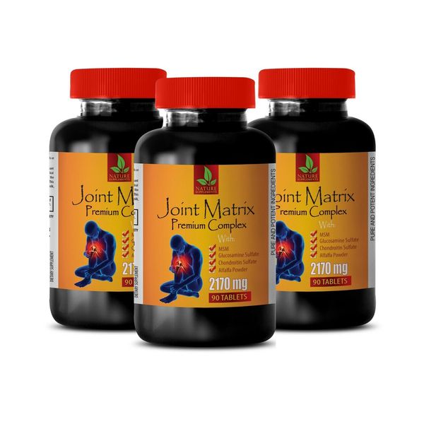 joint movement glucosamine - JOINT MATRIX - msm capsules 3BOTTLE