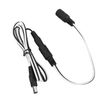 Solar Panel Extension Cable, 4m DC Power Cable for Solar Panels, LED Lights, Cameras, Easy Install Thickened Connector