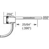 Kadee HO Whisker Coupler, 25/64" Overset (2 Pr)