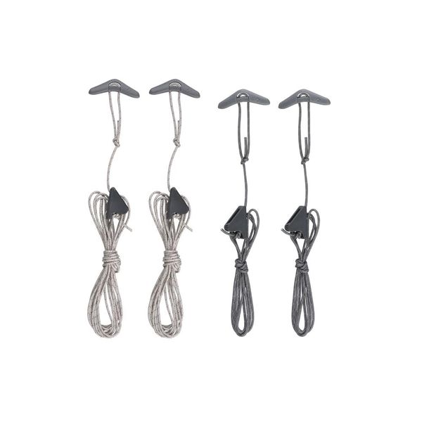 Sea to Summit Ground Control Guy Line, Pack of 4, Grey, x
