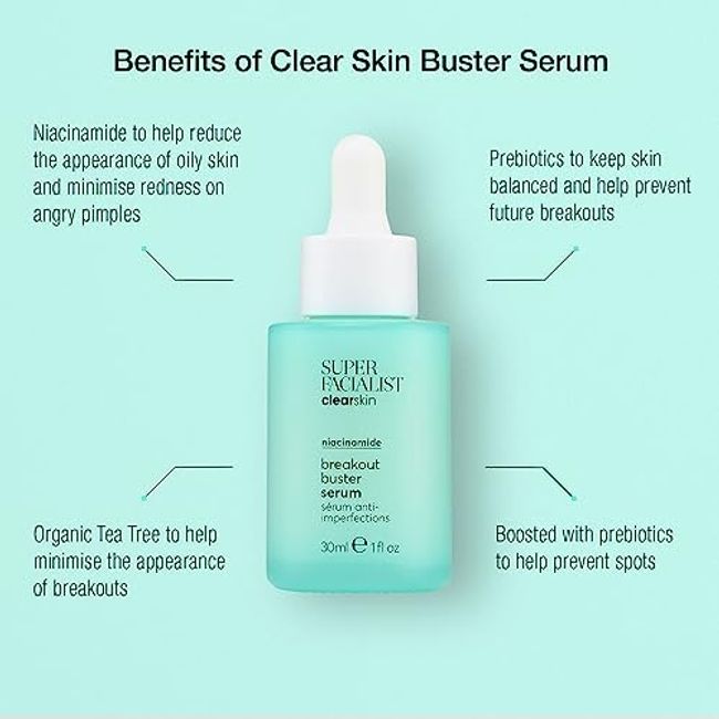 Acne-Fighting Skin Serums : super clear