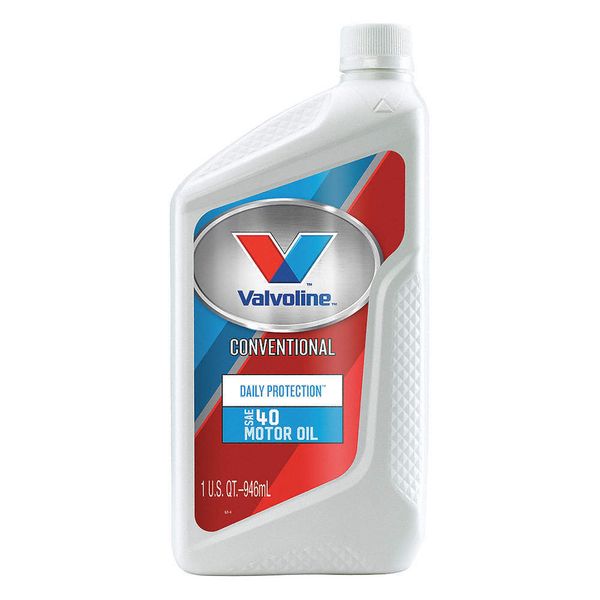 VALVOLINE 822400 Engine Oil,40,Conventional,1qt 1UBX9