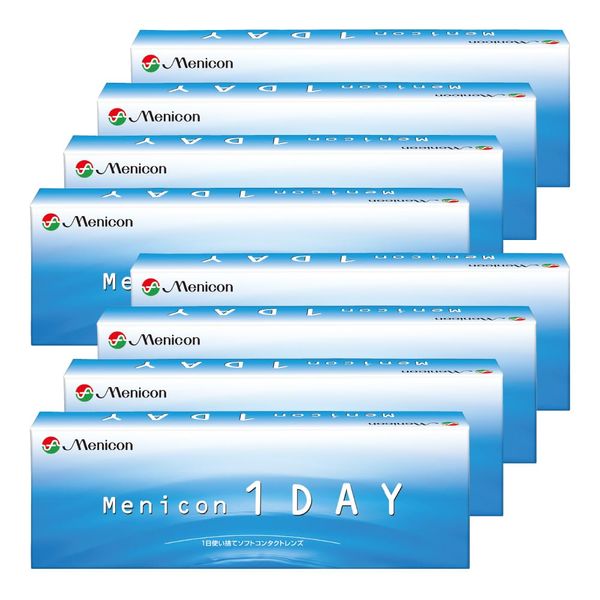 メニコン1DAY 【BC】8.6【PWR】-4.75 30枚入 8箱