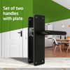AMIG 12612 Door Handle al3p Black