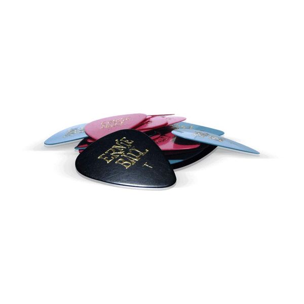 Ernie Ball Guitar Picks, Thin, Assorted Colors, 24-pack (P09170)