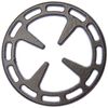 Ilsa Gas Ring Reducer, 4.75-Inch, Cast Iron, Black