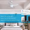 Smart WiFi Ceiling Fan Remote Control Kit, Universal Fan Remote, Controlled b...