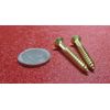 Brass #10  Phillips Flat Head Wood Screw x 1.50" Length, 25 Pcs