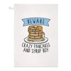 Beware Crazy Pancakes and Syrup Boy Tea Towel Dish Cloth