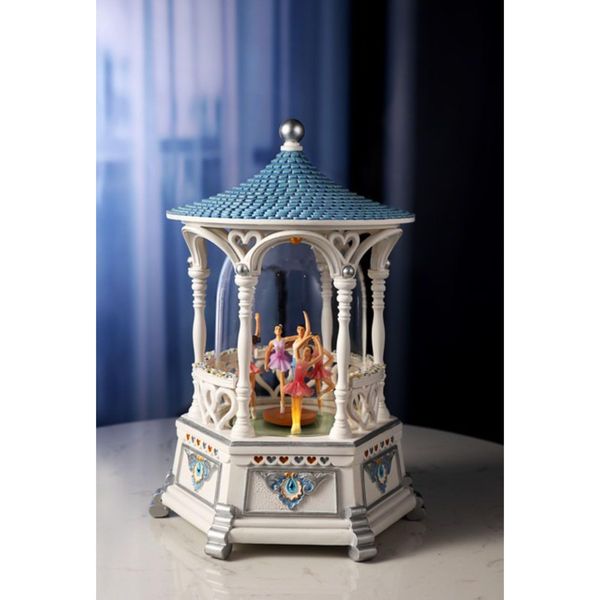 Icy Craft Ballerina Gazebo Musical Box