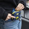 BUILT Pet Hip Pack for Walking, Navy and Yellow