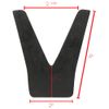 Extreme Max 3005.2187 Transom Saver - Rubber V-Block Only, Black
