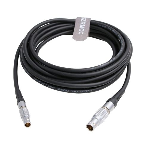 SZRMCC Extended Wired Control Cable for DJI Ronin Tethered Control Handle 6 Pin to 6 Pin Communication Expansion Port for DJI Ronin RS2 (60cm, Straight 6 Pin-Straight 6 Pin)