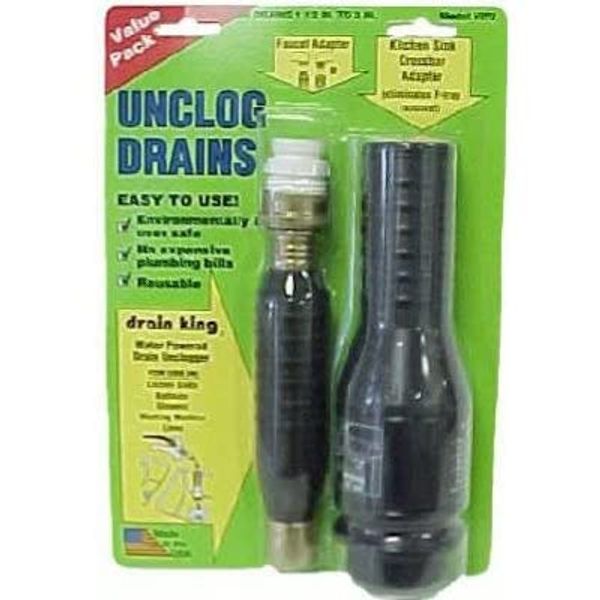 Drain King Water-Pressure Drain Opener Value Pack