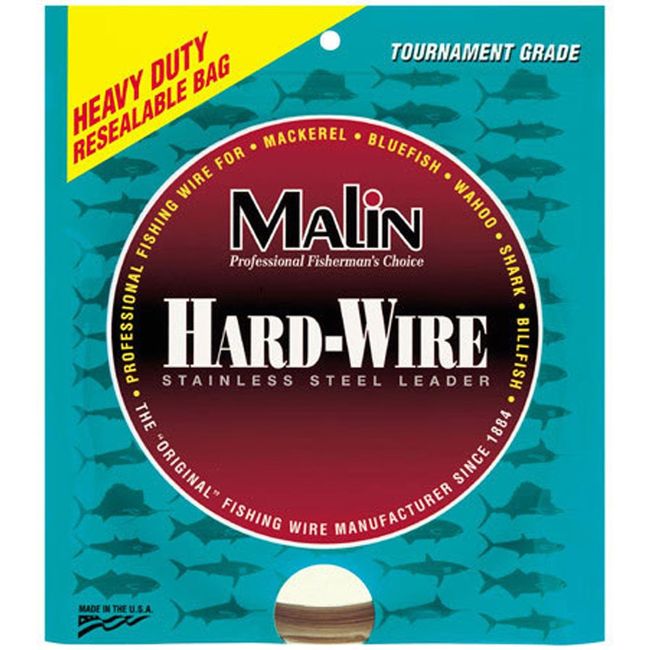 Malin LC7-14 Single Strand Stainless Steel Leader - 1/4 lb. Coil