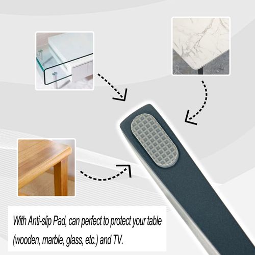 Beyution Base Stand Legs fit for Hisense TV - Replacement TV Legs with Screws fit for Hisense TV 75U7H - TV Stand Legs with Anti-Slip Pad