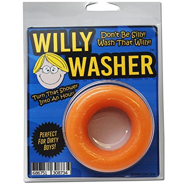 Deluxe Willy Washer - Funny Novelty Soap for Men, Stocking Stuffer, Lg