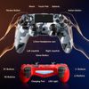KDYGPDCT 2 Pack Wireless Controller for PS4,Remote Controller with 6-Axis Motion Sensor, Sensitive Touch Pad, Built-in Speaker & Headphone Jack, Compatible with PlayStation 4/Pro/Slim/PC