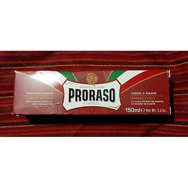 Proraso Shaving Cream  Coarse Beards Sandalwood Oil & Shea Butter 5.2 Oz.     M2