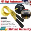 2" x 6FT Nylon Eye&Eye Web Lifting Sling Flat Loops Rigging Towing Hoist Straps