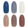 PREANFA PSU-6P-B18 PremDoll Muse Longing for Love 6 Color Set Gel Nails, 0.1 oz (3 g) x 6 Packs