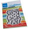 Marianne Design Craftables, Art Texture Bricks, for Paper Craft Projects, Silver or White, Various