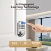 LNDU Smart Fingerprint Door Lock App Keyless Door Lock Keypad Deadbolt Bluetooth