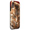 Cute Tabby Cat Black Outline Art Case for iPhone XR