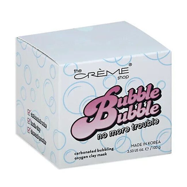 The Creme Shop Bubble Bubble Carbonated Oxygen Bubbling Clay Mask 3.53 oz