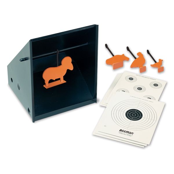 Beeman Pellet Trap with Targets and Silhouettes