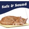 Pets First Wall Mounted Pet Bed Strong & Durable Window Mounted Cat Lounge