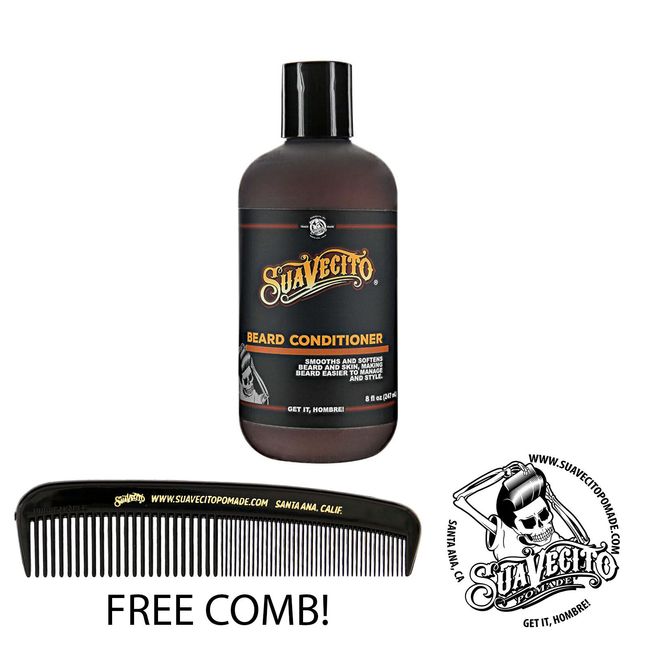 Suavecito Beard Conditioner 8 oz. Bottle